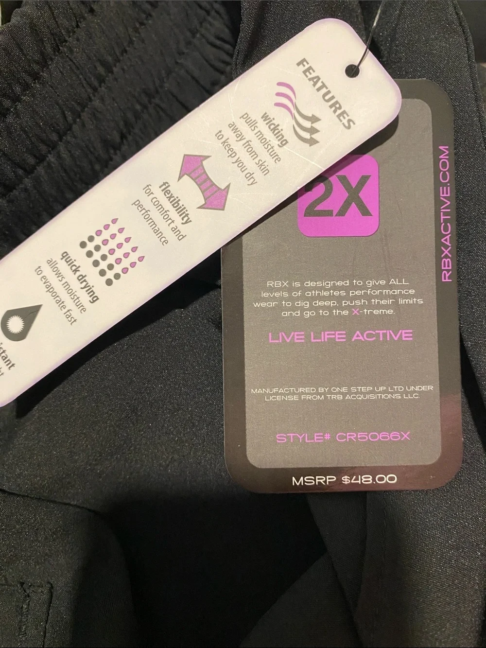 New Reebok Active Plus Size Shorts - Picture 2 of 8